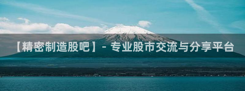 彩神广告有限公司：【精密制造股吧】- 专业股市交流与分享平台