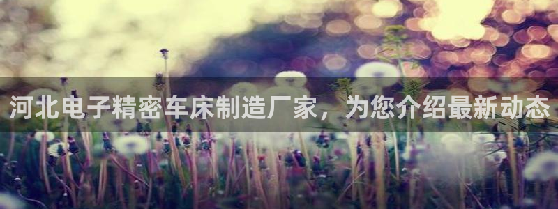 彩神购彩-购彩大厅入口36fr：河北电子精密车床制造厂家，为您介绍最新动态