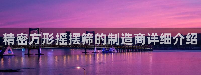 彩神vip购彩大厅在哪：精密方形摇摆筛的制造商详细介绍