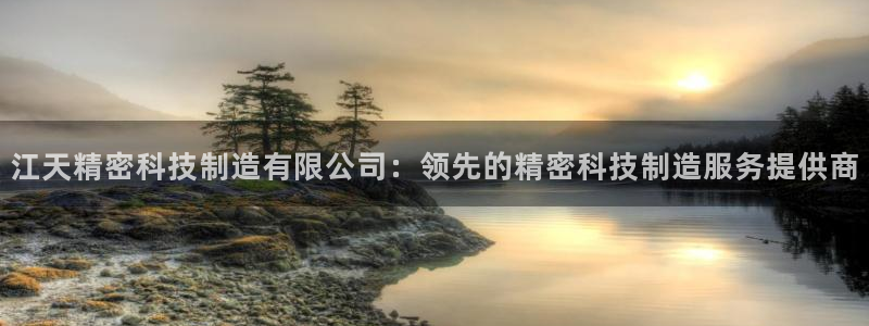 彩神这个平台是真的吗：江天精密科技制造有限公司：领先的精密科技制造服务提供商
