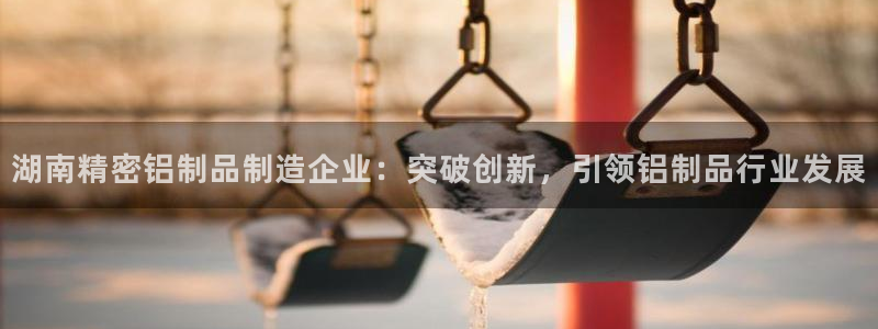 彩神旗下有哪些平台：湖南精密铝制品制造企业：突破创新，引领铝制品行业发展