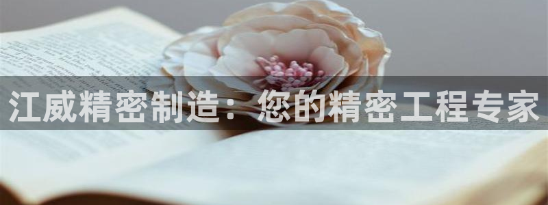 彩神到底能不能赚钱：江威精密制造：您的精密工程专家