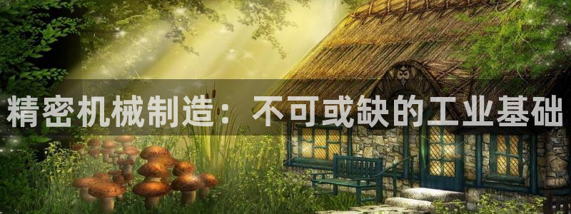 彩神v8是真的挣钱吗：精密机械制造：不可或缺的工业基础
