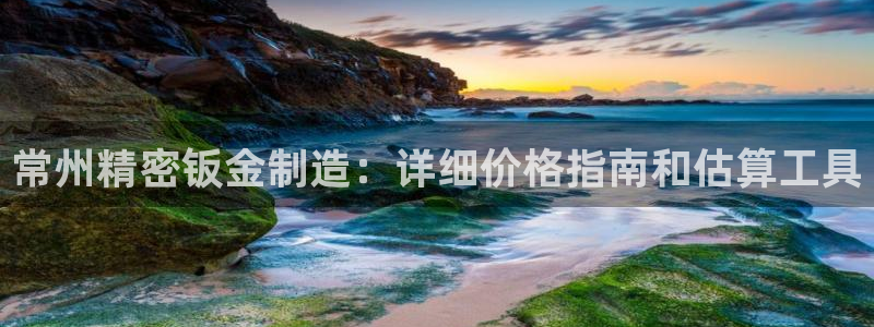 彩神这个平台是真的吗：常州精密钣金制造：详细价格指南和估算工具