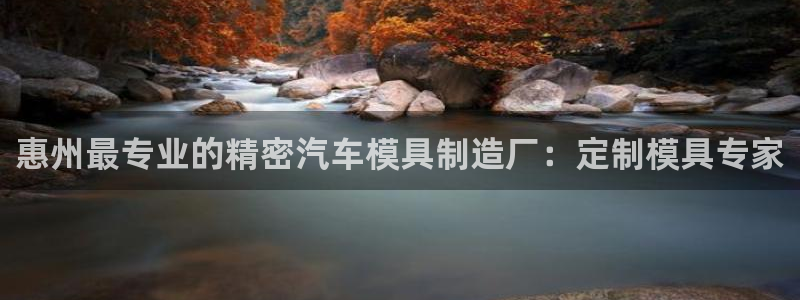 彩神vlll(中国)百度百科：惠州最专业的精密汽车模具制造厂：定制模具专家