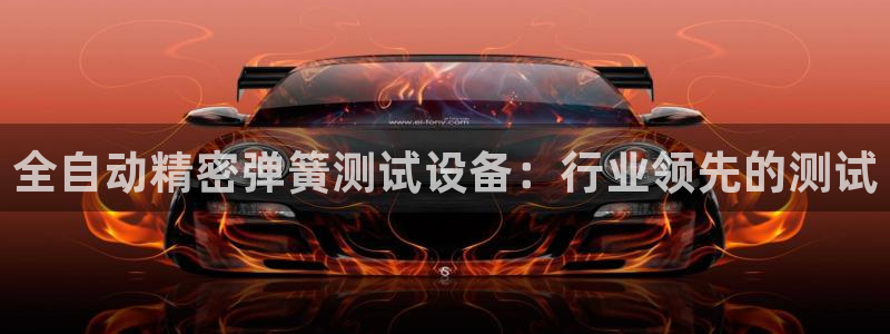 彩神8彩平台：全自动精密弹簧测试设备：行业领先的测试