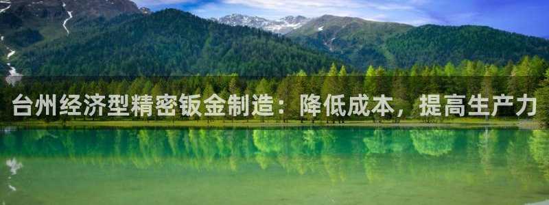 彩神8下载安卓版-彩神8(可提现)官网版1.0.0：台州经济型精密钣金制造：降低成本，提高生产力