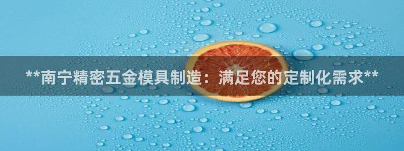 彩神数码科技有限公司：**南宁精密五金模具制造：满足您的定制化需求**