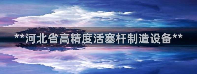 彩神iv真的能赚钱吗：**河北省高精度活塞杆制造设备**