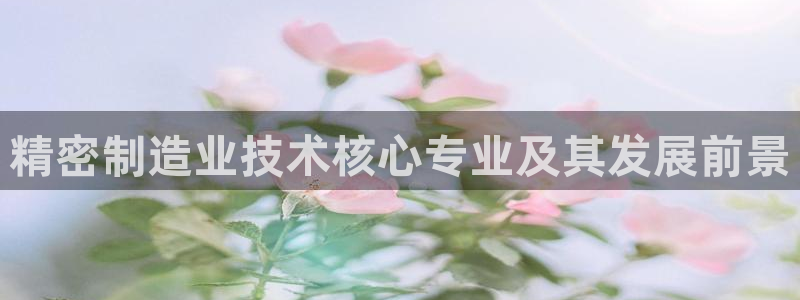 彩神v1破解器：精密制造业技术核心专业及其发展前景