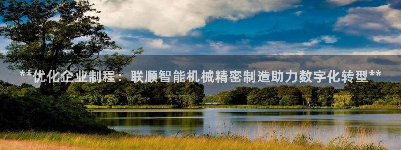 彩神赢钱了吗是真的吗：**优化企业制程：联顺智能机械精密制造助力数字化转型**