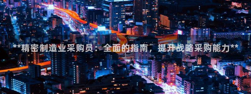 大发彩神争：**精密制造业采购员：全面的指南，提升战略采购能力**